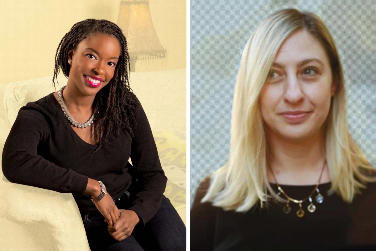 Monica O'Neal (left) is a clinical psychologist who focuses on relationships. Meredith Goldstein (right) is the author of The Boston Globe's advice column Love Letters.