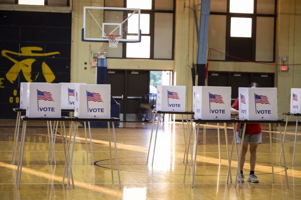 Progressives and moderate Democrats both see wins in primary races while Trump flexes power over GOP