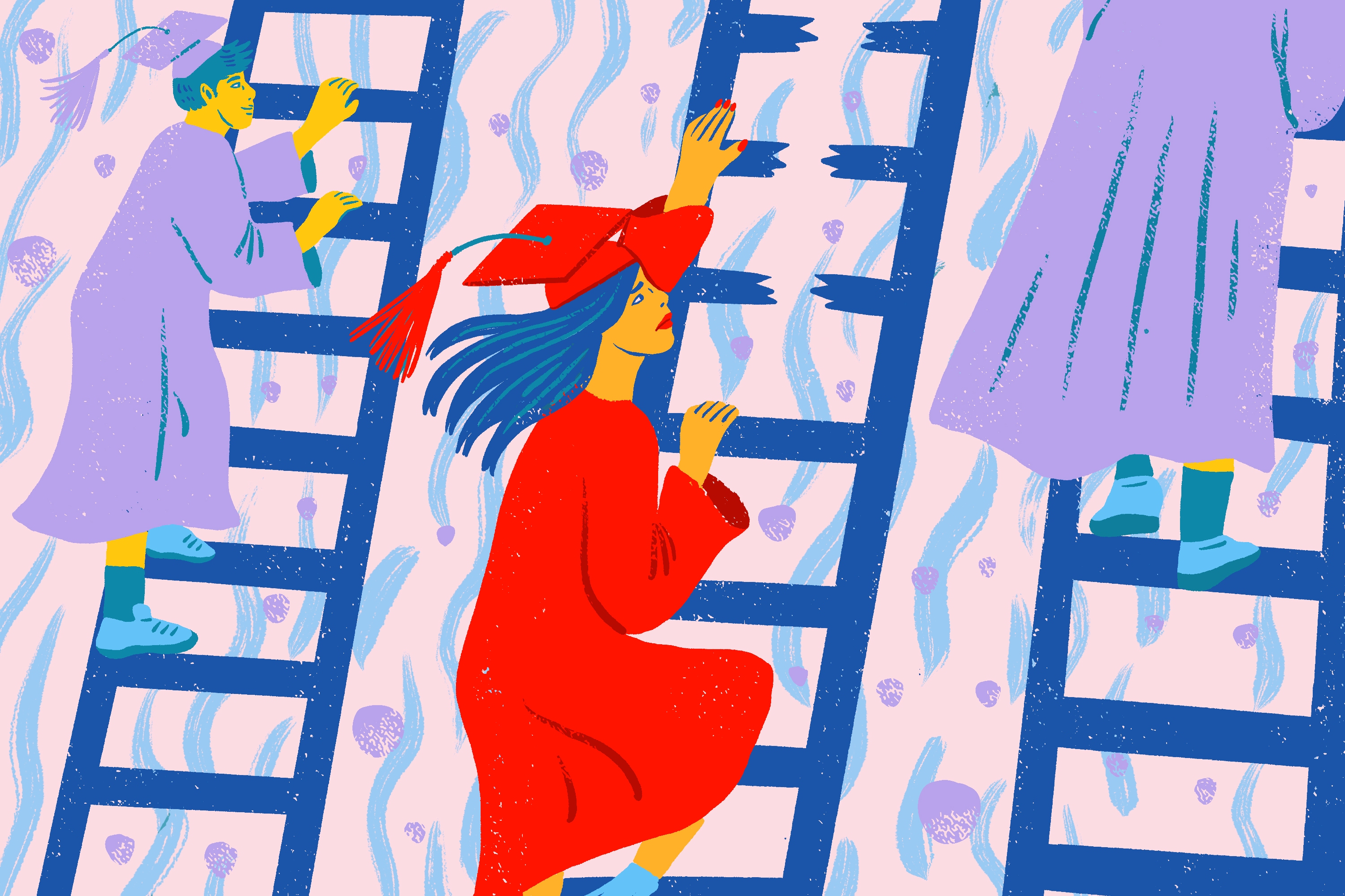 While women outnumber men on campus, their later earnings remain stuck