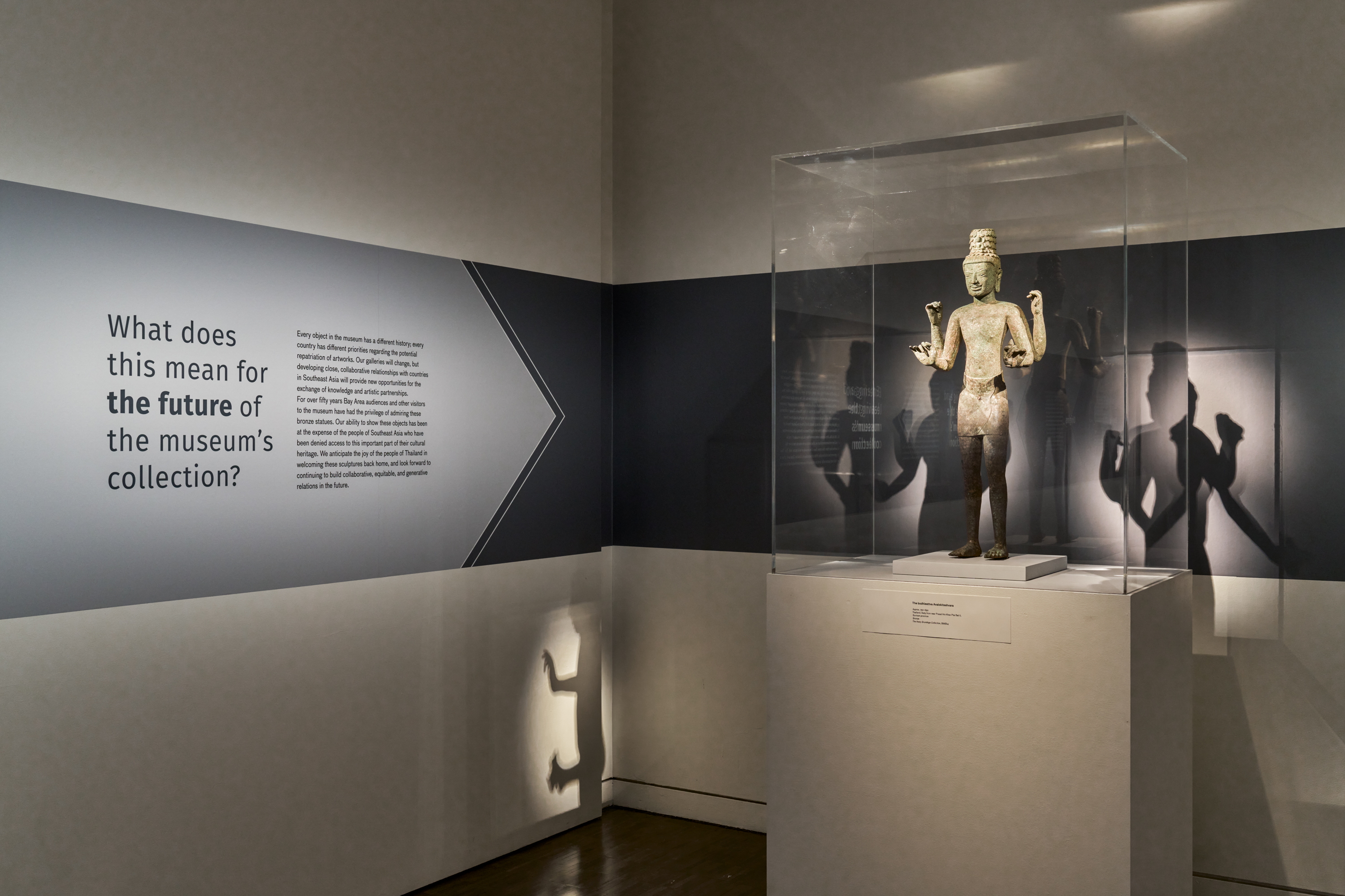 A view of <em>Moving Objects: Learning from Local and Global Communities</em> on show at the Asian Art Museum in San Francisco.