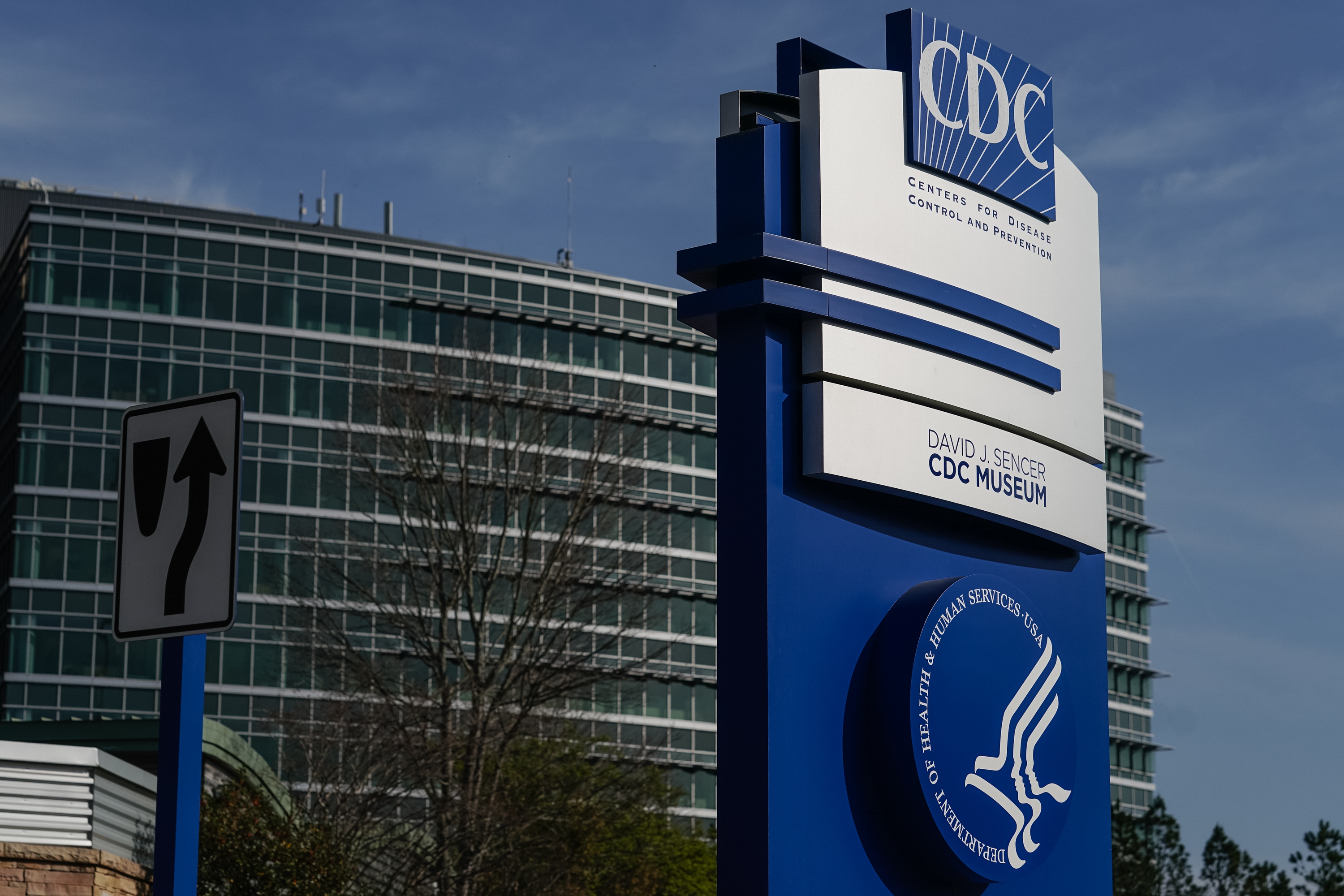 The main campus of the Centers For Disease Control and Prevention (CDC) in Atlanta, Georgia. Thousands of its employees were among those laid off by Health and Human Services Secretary Robert F. Kennedy Jr. on April 1.