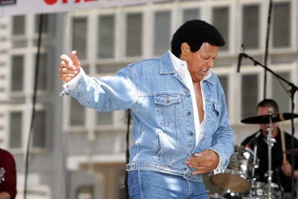 Chubby Checker performs a free concert in Philadelphia to celebrate the 50th anniversary of "The Twist."