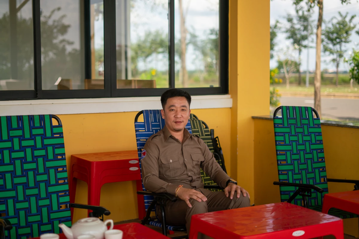 Vy Sievmeng is the officer in charge for the disaster management committee in Cambodia's Tbong Khmum province. 'The things we do here during a flood, they save lives,' he says.