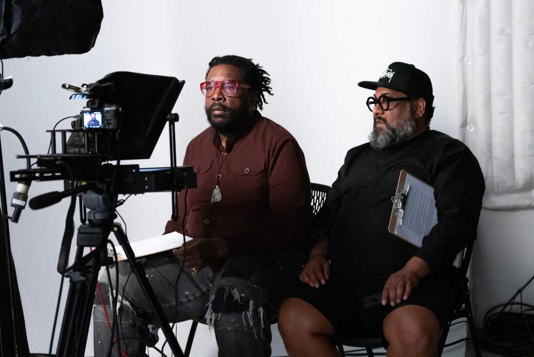 Ahmir "Questlove" Thompson and producer Joseph Patel.