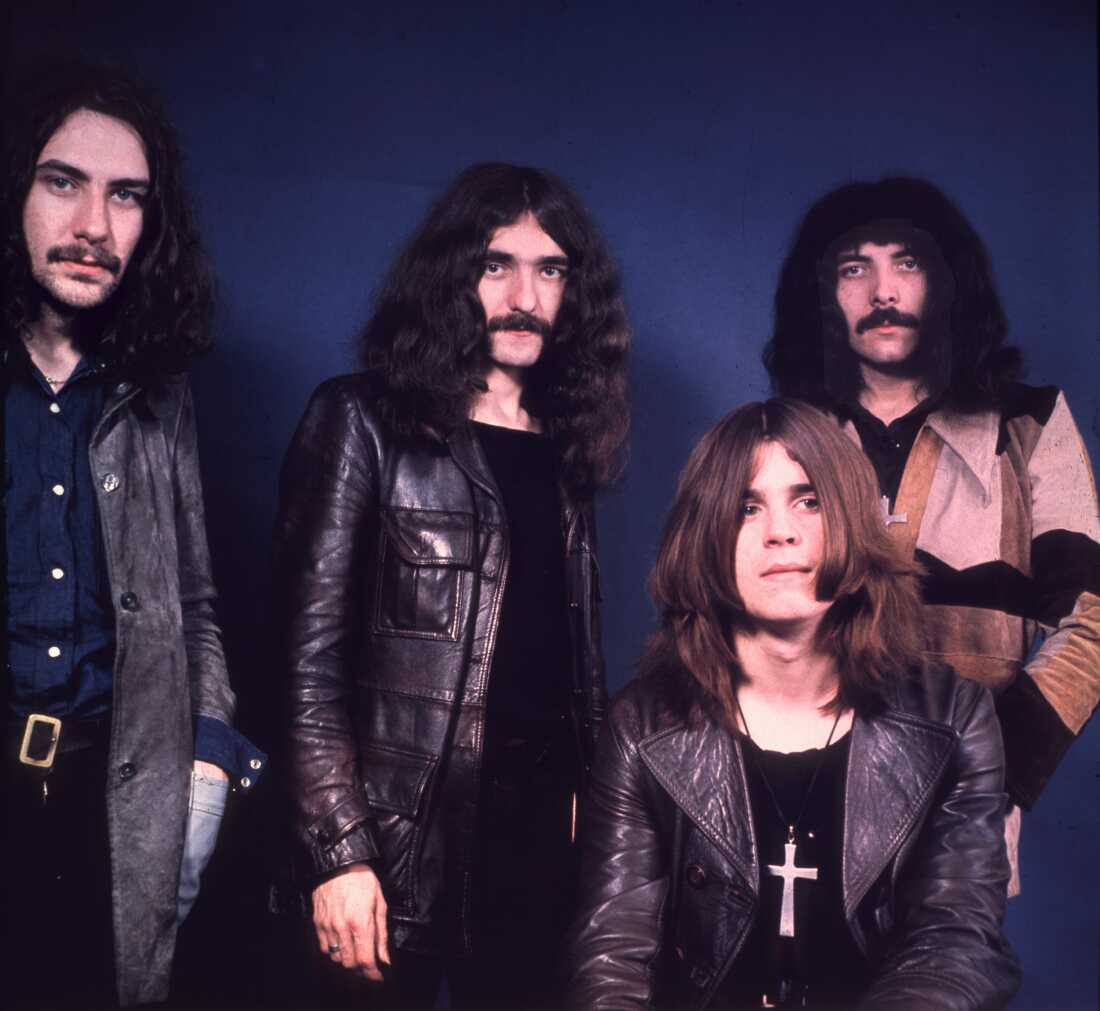 Bill Ward, Geezer Butler, Ozzy Osbourne and Tony Iommi.