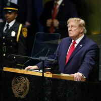 Trump harangues the U.N. / Xi in D.C. / White House press ban fallout