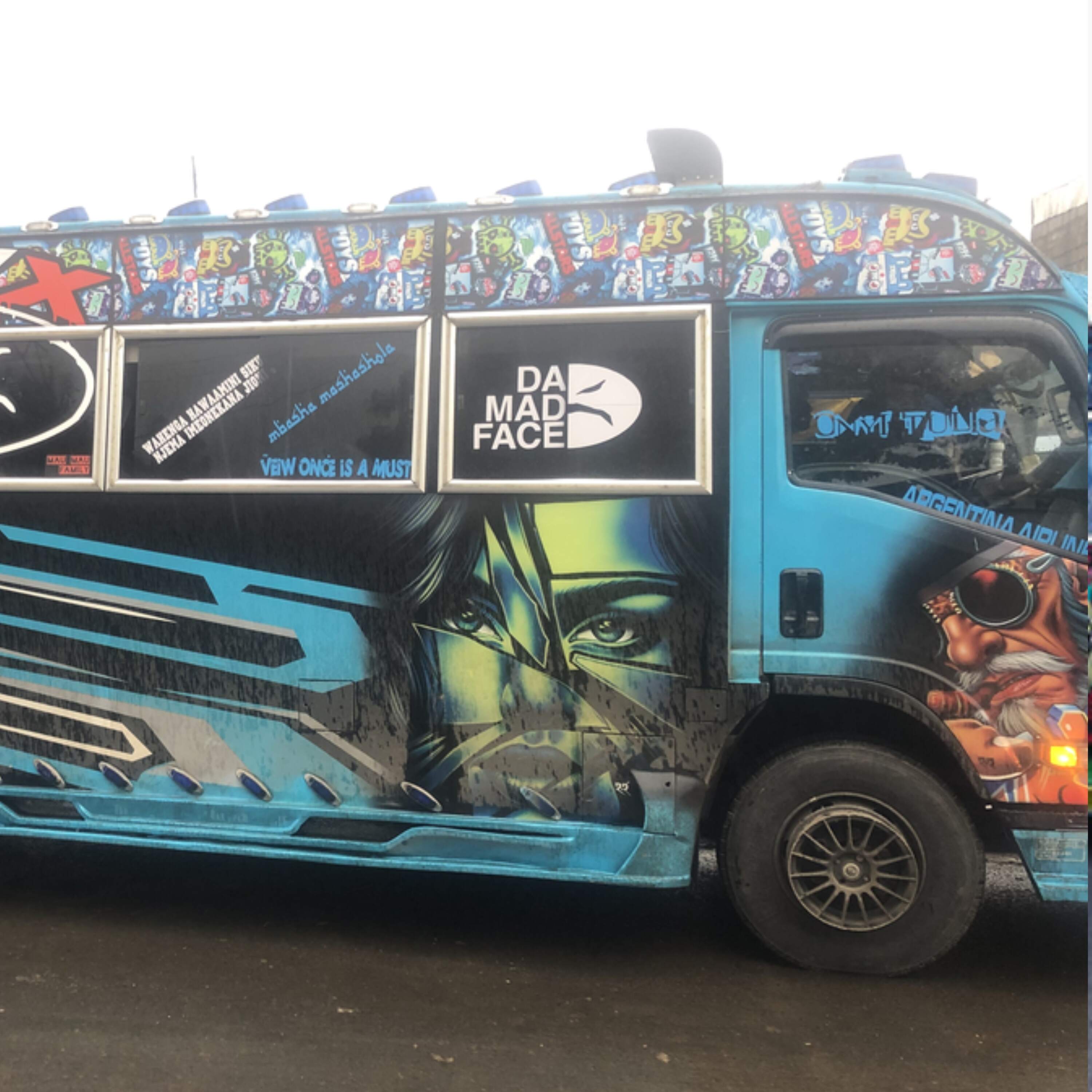 The bus with beats and bling