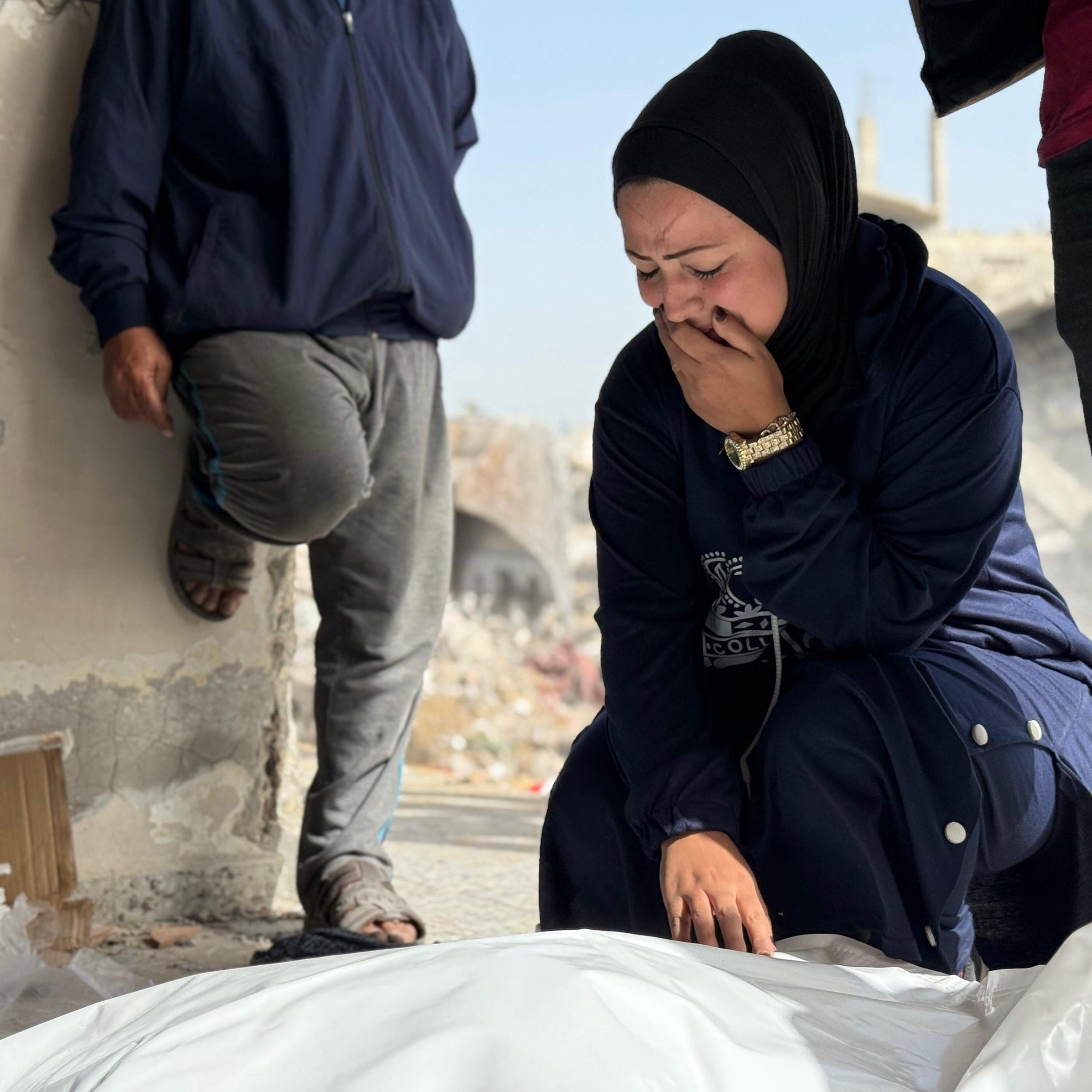 The search for loved ones in Gaza episode artwork