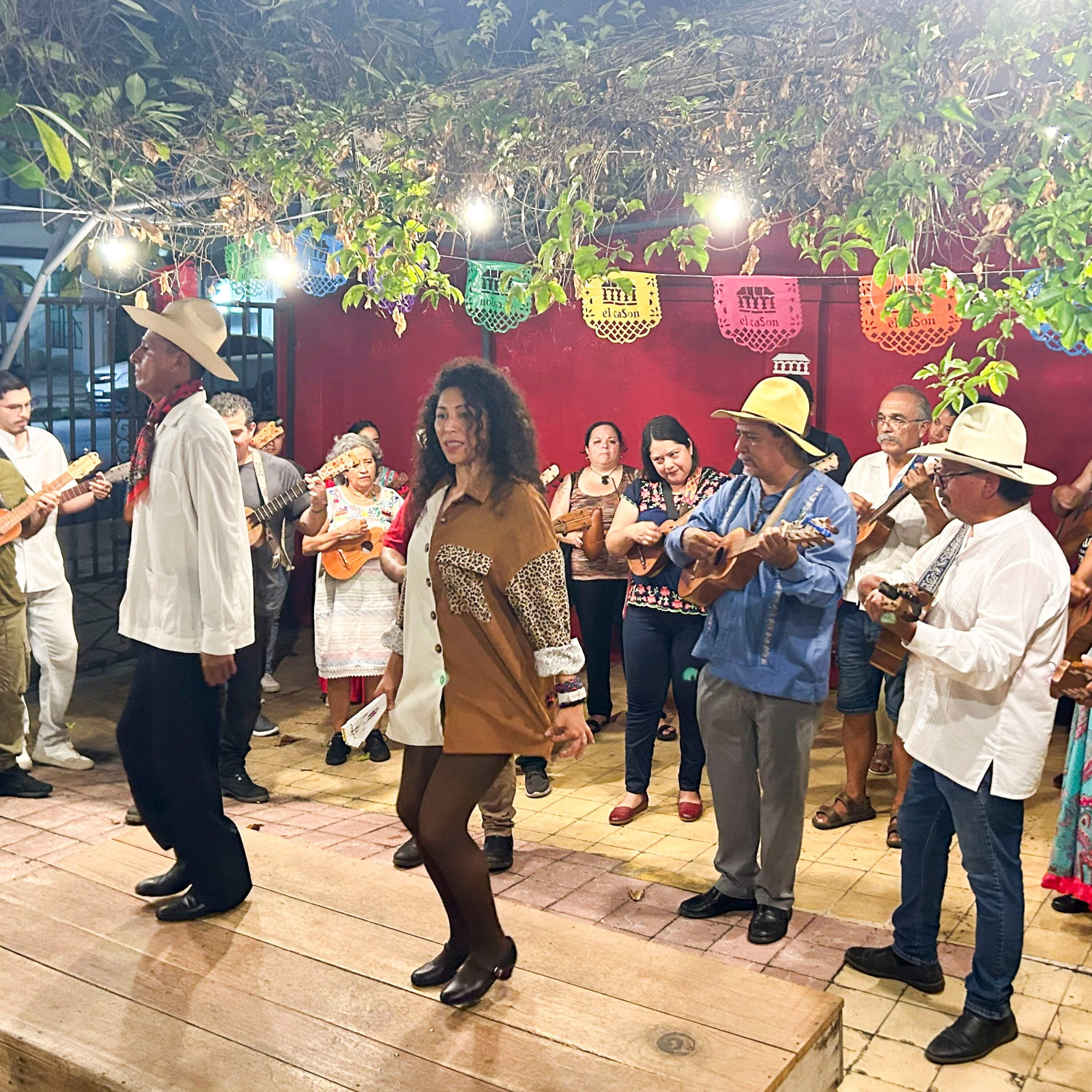 The roots of the Mexican music known as fandango