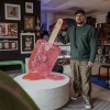 Victor "Marka27" Quiñonez, Mexican-born, Brooklyn-based visual artist in his studio in Ridgewood, Queens, on May 14, 2026.
