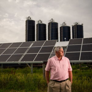 Rick Telesz farms 700 acres in western Pennsylvania. He says he'll be lucky to break even on his corn and soybean crops this year, given the sky-high cost of diesel fuel and fertilizer.