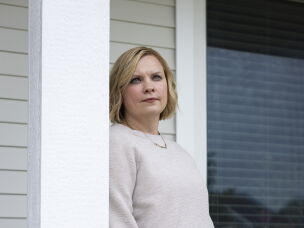 Samanthya Marlatt, who has cerebral palsy and spent time in foster care, lives in Iowa.