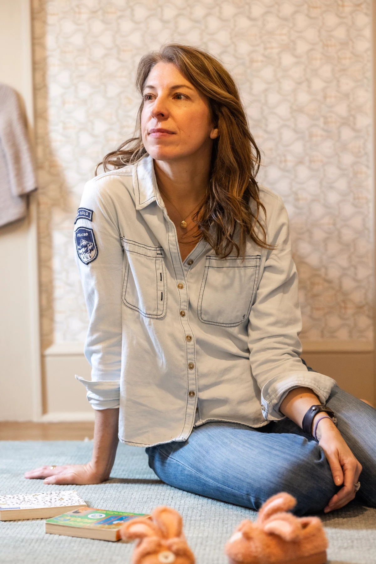 'It's so physical being a mom. I don't think I expected that,' says Snyder.