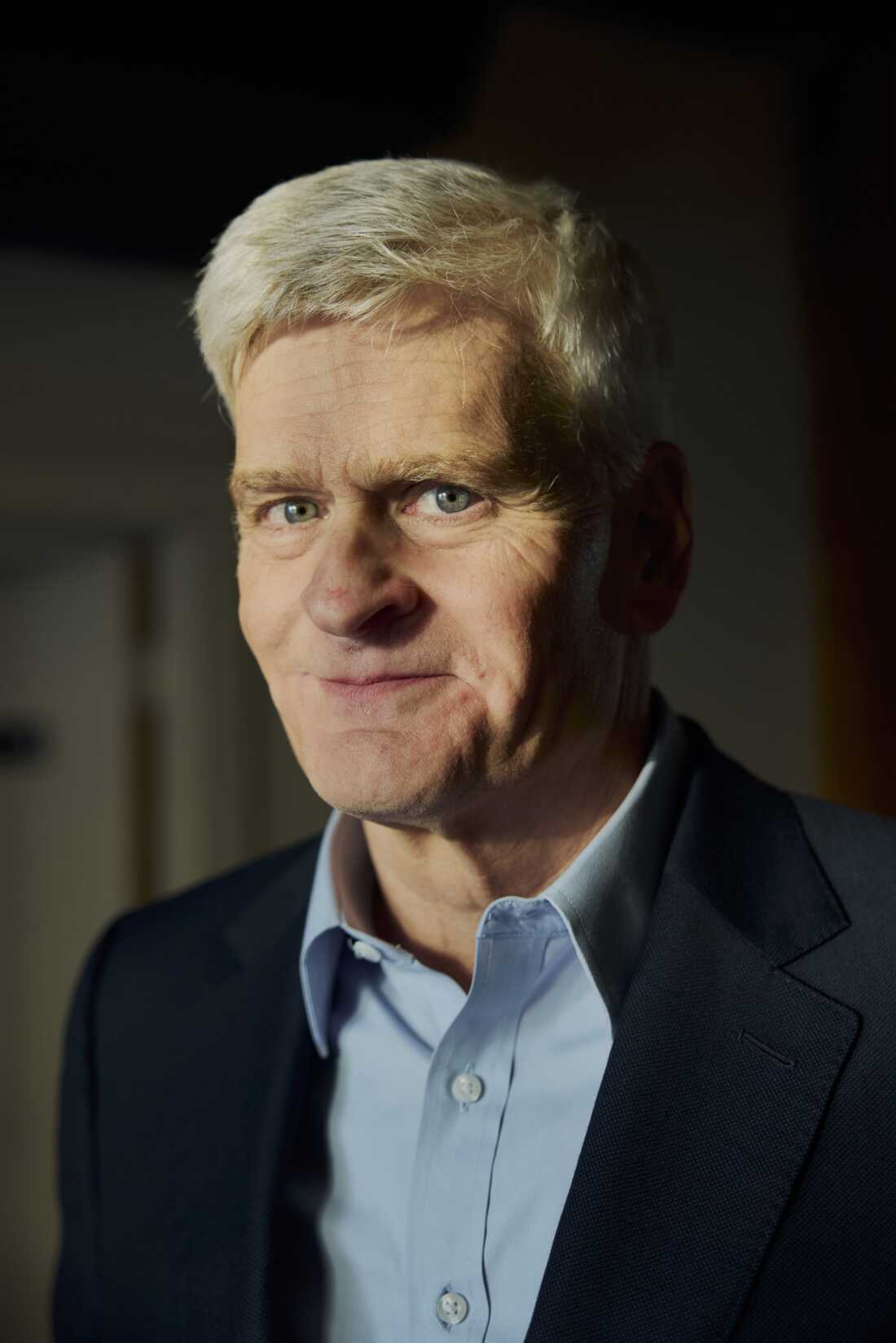 Bill Cassidy poses for a portrait after a campaign event in Baton Rouge, La. on May 4, 2026.