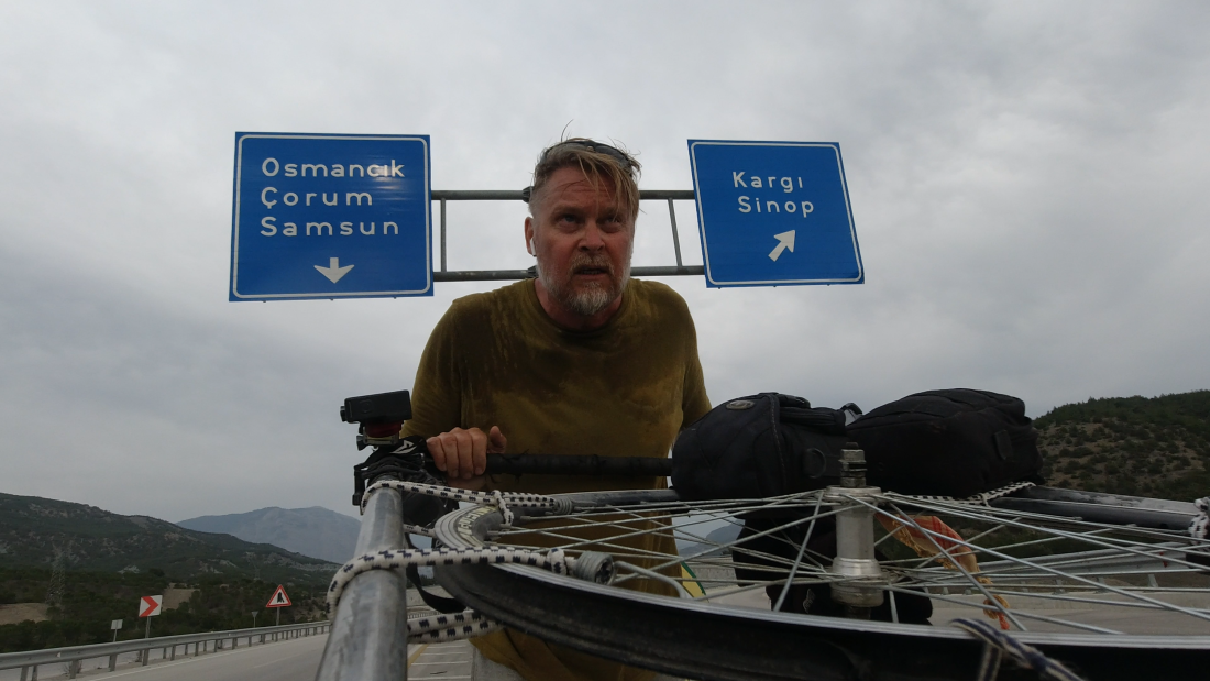 Karl Bushby, pictured here in Turkey in 2025, started his Goliath Expedition 28 years ago.