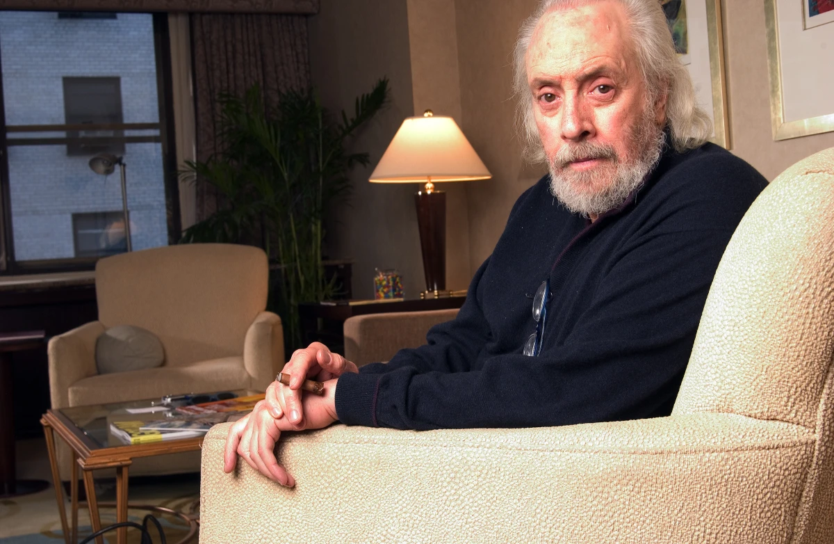 Screenwriter Robert Towne poses at The Regency Hotel in New York on March 7, 2006.