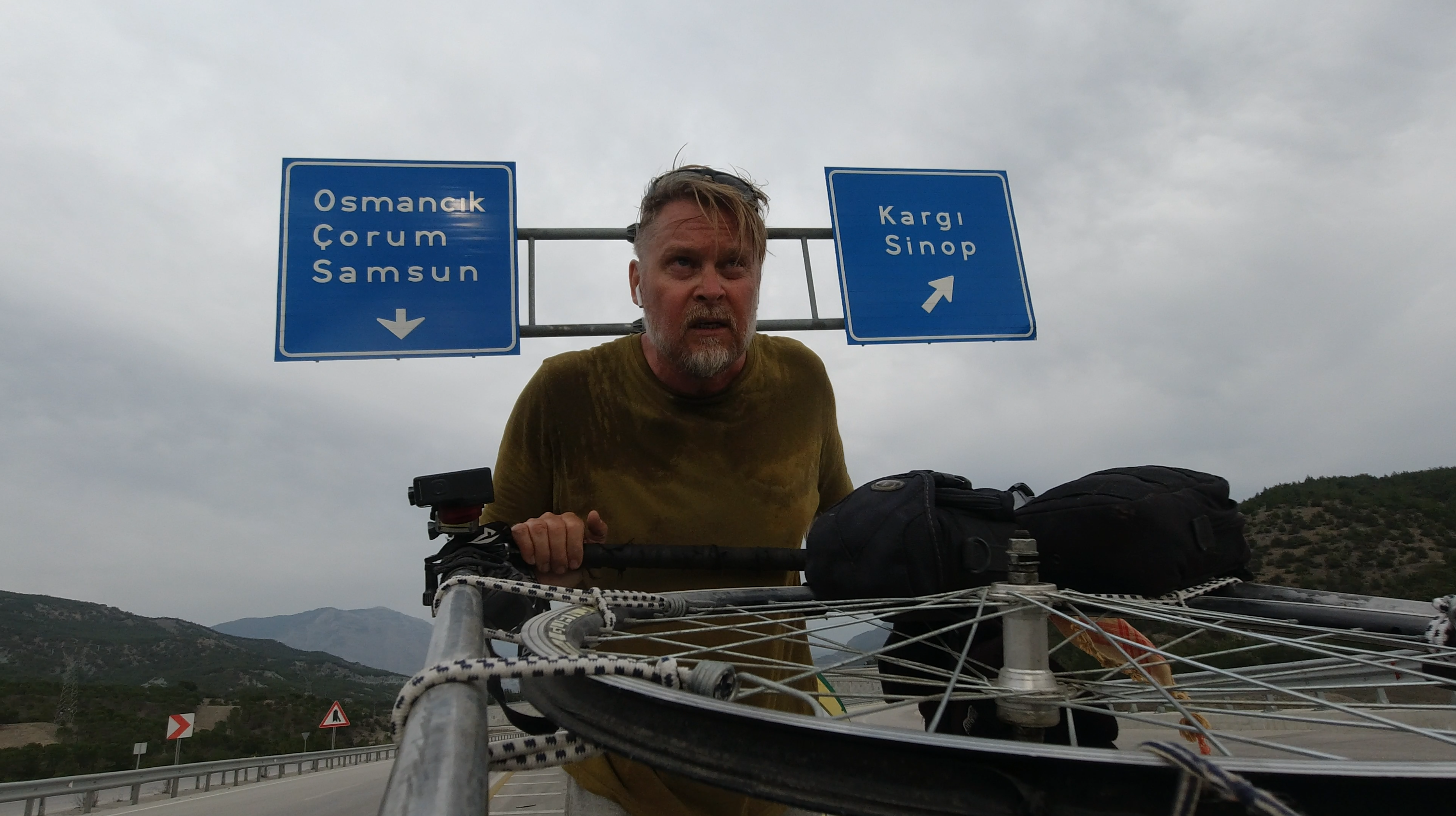 Karl Bushby, pictured here in Turkey in 2025, started his Goliath Expedition 28 years ago.
