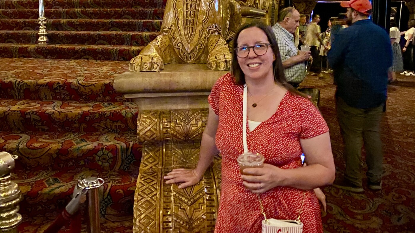 She couldn't pay it back so she paid it forward