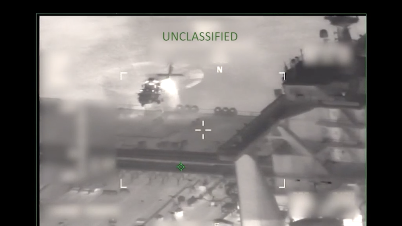 U.S. seizes Russian-flagged oil tanker with ties to Venezuela