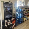 An ammunition vending machine pictured inside a Super C-Mart grocery store in Noble, Okla.