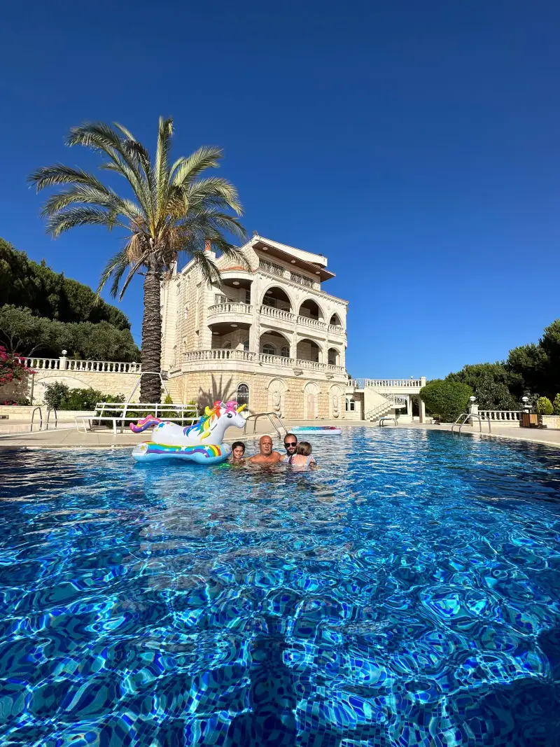 Qasem Fares house says he spent more than $10 million building the four-story house and spent every summer there with his children and grandchildren. There was a swimming pool, a cinema, gyms and guest chalets - tangible proof in his home country that he had made good. It was all demolished.