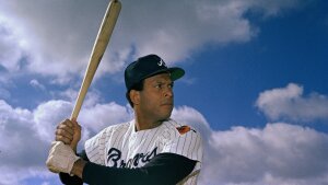 Orlando Cepeda poses for a photo in 1970. Cepeda, the slugging first baseman nicknamed “Baby Bull” who became a Hall of Famer, has died. He was 86.