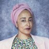 Zadie Smith poses for the photographer during the 16th Rome Film Festival on October 17, 2021 in Rome, Italy.