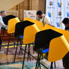 Judge restricts DHS field operations for non-citizen voters: NPR 2 People vote at a polling place at Metro headquarters in Los Angeles during the California state primary election on June 2, 2026.
