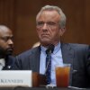Secretary of Health and Human Services Robert F. Kennedy Jr. testifies before the Senate HELP Committee Wednesday. He faced questions about vaccines, measles and cuts to biomedical research.