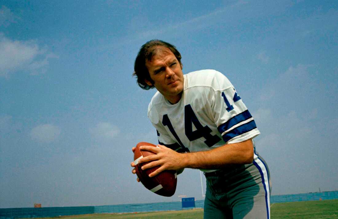 Dallas Cowboys Craig Morton is pictured in 1973.