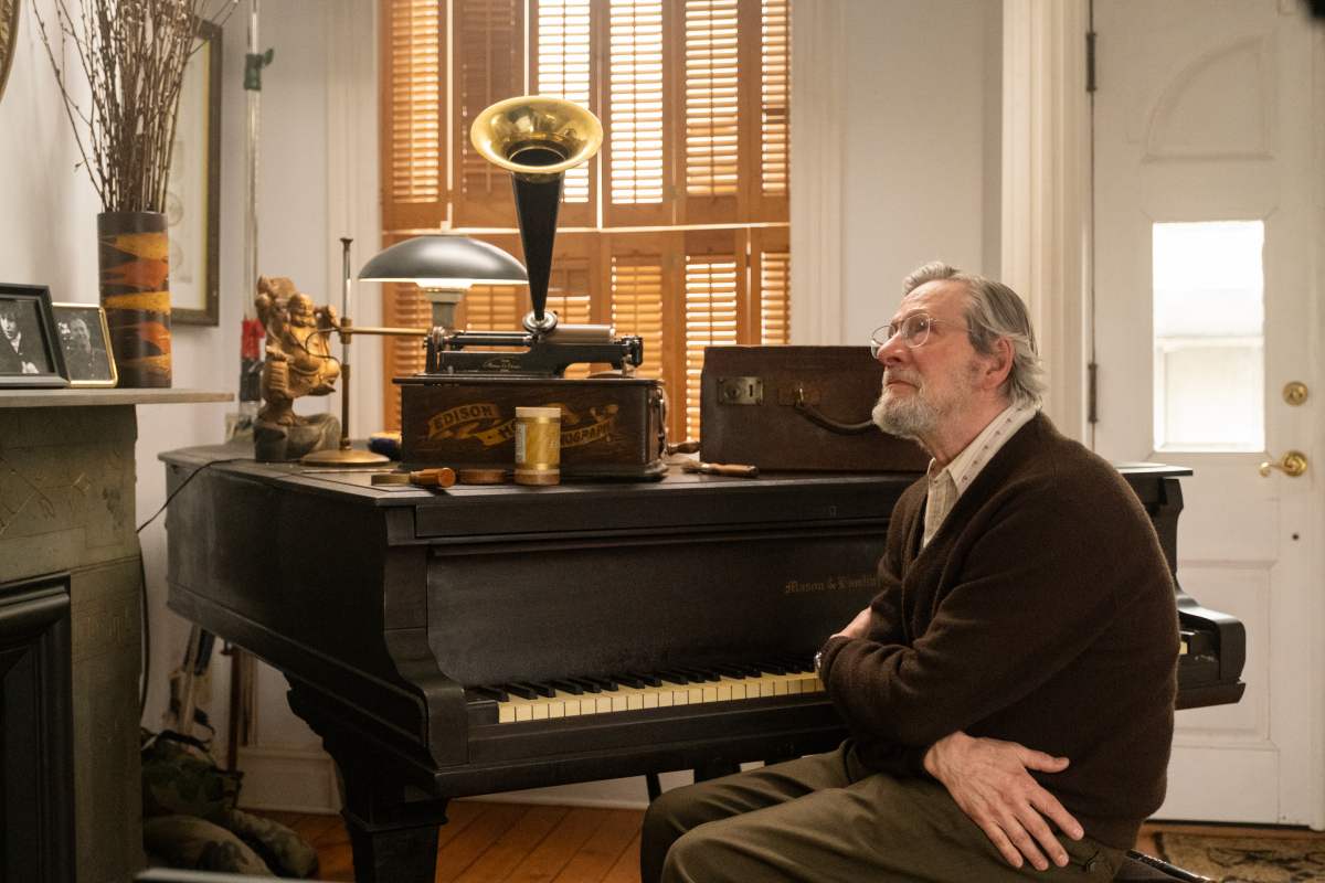 Chris Cooper as an older Lionel in The History of Sound.
