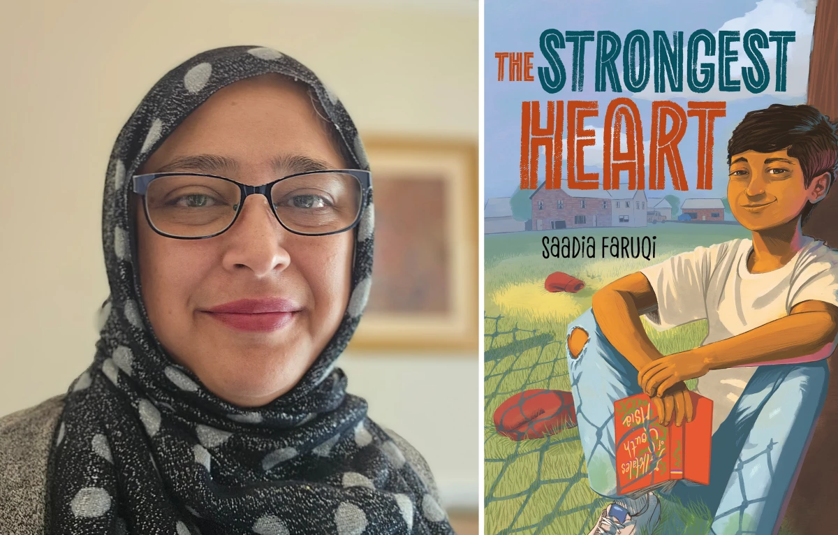 Saadia Faruqi, a popular young adult author, says her new book, The Strongest Heart, is a book she wished she could have read when she was growing up and coping with her father's mental illness.