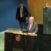 U.N. Secretary-General António Guterres speaks at the opening of the 81st session of the U.N. General Assembly in New York, Sept. 8. Guterres will attend his last high-level week as secretary-general.