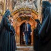 U.S. Vice President Vance tours the Church of the Holy Sepulcher in the Old City of Jerusalem on Thursday.