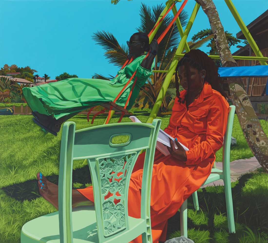 Marc Padeu, "La Balançoire,"