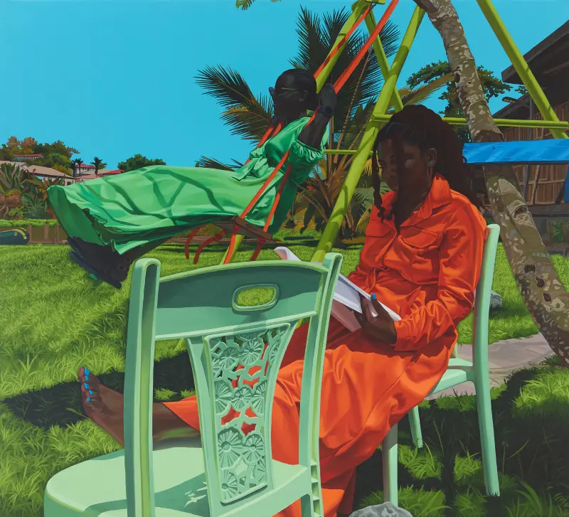 Marc Padeu, "La Balançoire,"