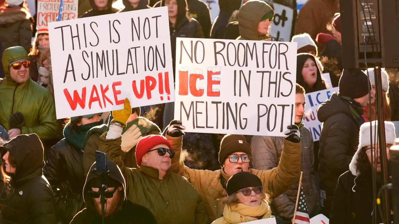 Photos: Thousands once again protest ICE in Minneapolis and across the ...