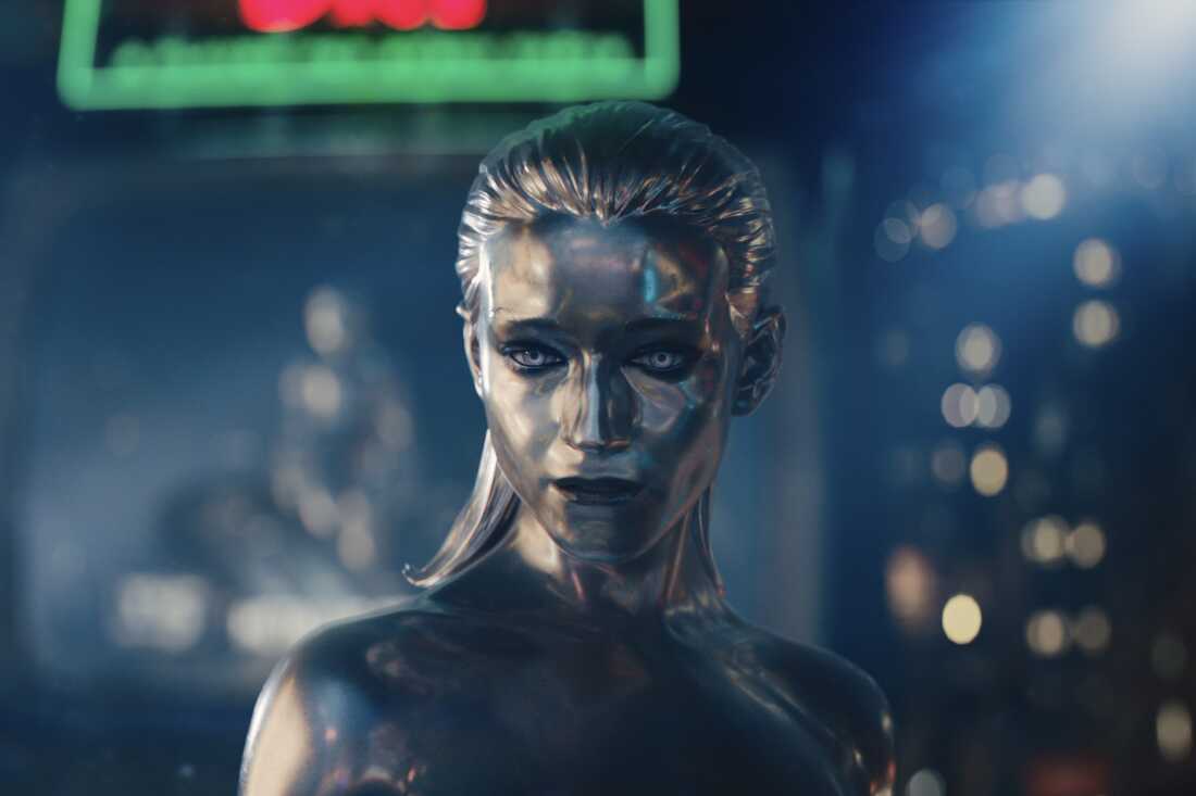 Julia Garner as the Silver Surfer.