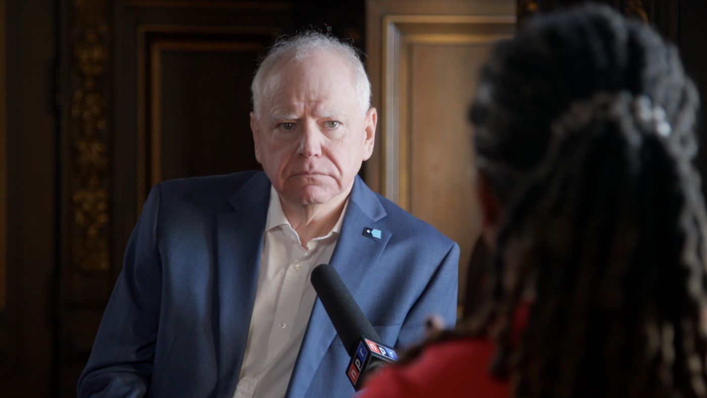 Tim Walz sobre ICE, las protestas y el trabajo con la administración Trump: NPR