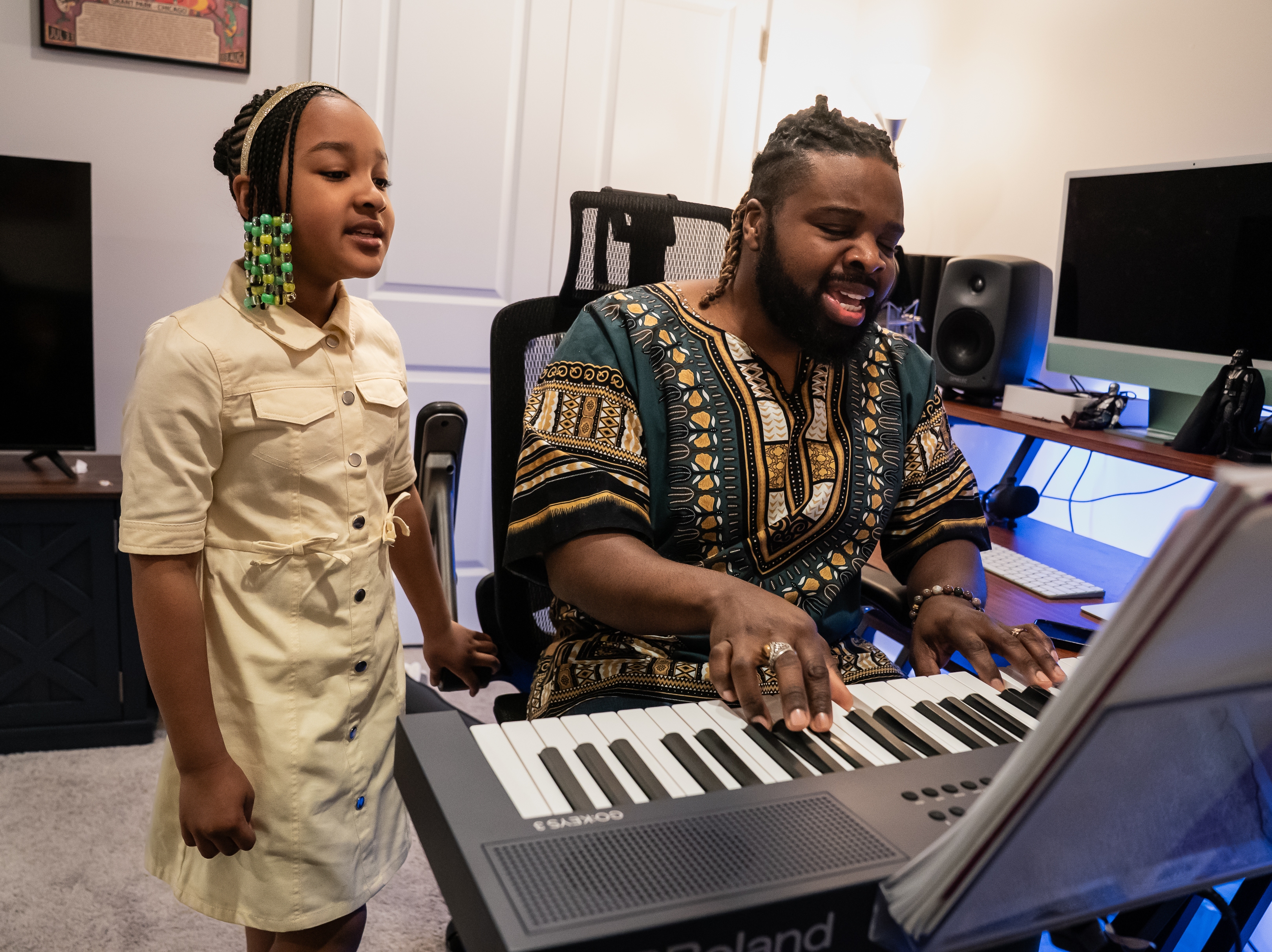 What does an 8-year-old do after winning a Grammy? Fractions