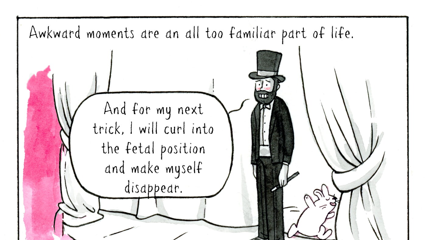 How to embrace your awkwardness: An illustrated guide : NPR
