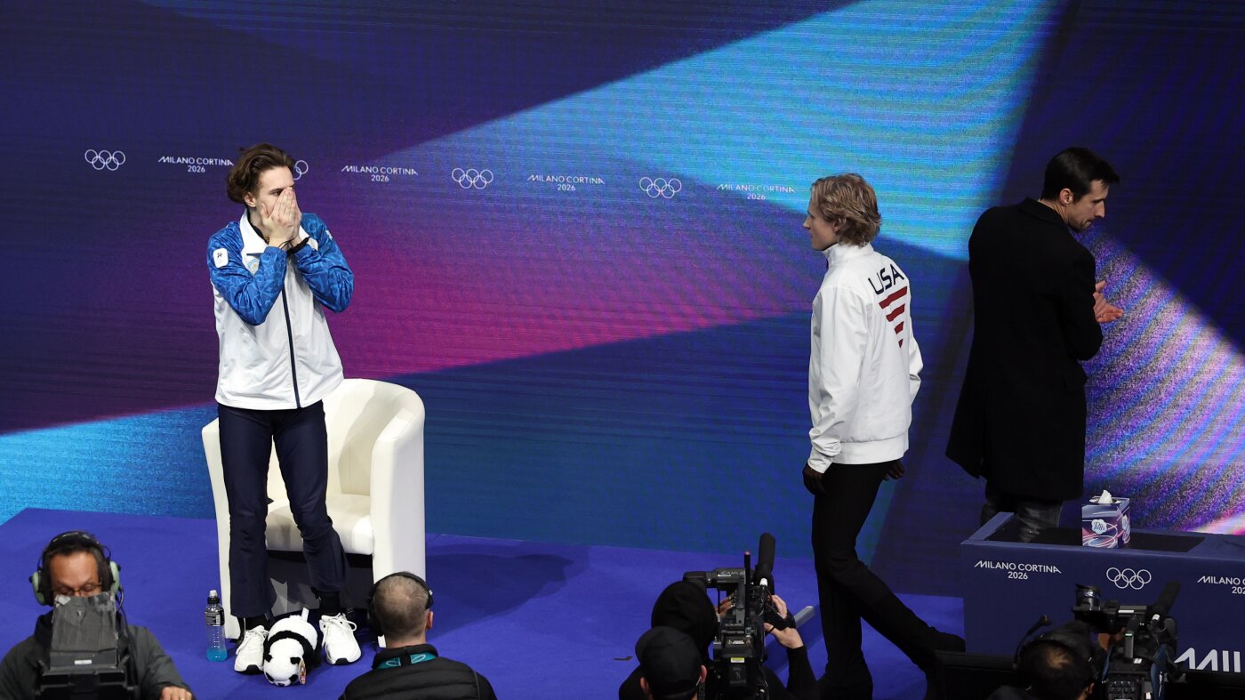 Ilia Malinin, figure skater favored for gold, finishes 8th