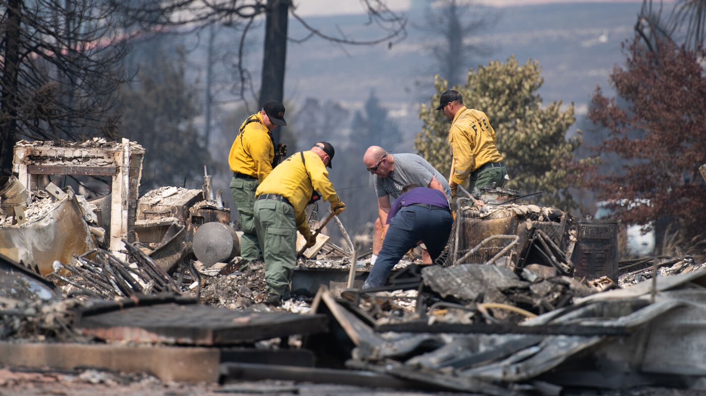 Wildfires in urban areas are more common