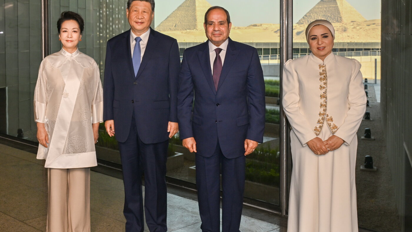 Xi visits Egypt as China seeks deeper influence across the Mideast