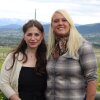 Sophia Ferst (left) and her wife, Madison Bethke, outside of Helena, Montana. After Roe v. Wade was overturned, Ferst decided to get sterilized. She is one of many people under 30 now seeking permanent contraception.
