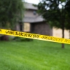 Police tape is strung outside the home of State Rep. Melissa Hortman on June 15 in Brooklyn Park, Minn. Hortman and her husband, Mark Hortman, were shot and killed this month in what officials are describing as a political assassination.