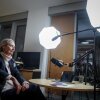 Alice Weidel, parliamentary group leader, party chair and candidate for chancellor of Germany's AfD, prepares for a live X interview with U.S. billionaire Elon Musk in her office in the Jakob Kaiser House in Berlin, on Thursday.