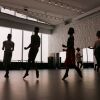 Dancers rehearse at the Kennedy Center in Washington, DC.
