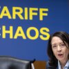 Sen. Maria Cantwell, D-Wash., speaks during a hearing of the Senate Committee on Finance on Capitol Hill, Thursday, March 6, in Washington.