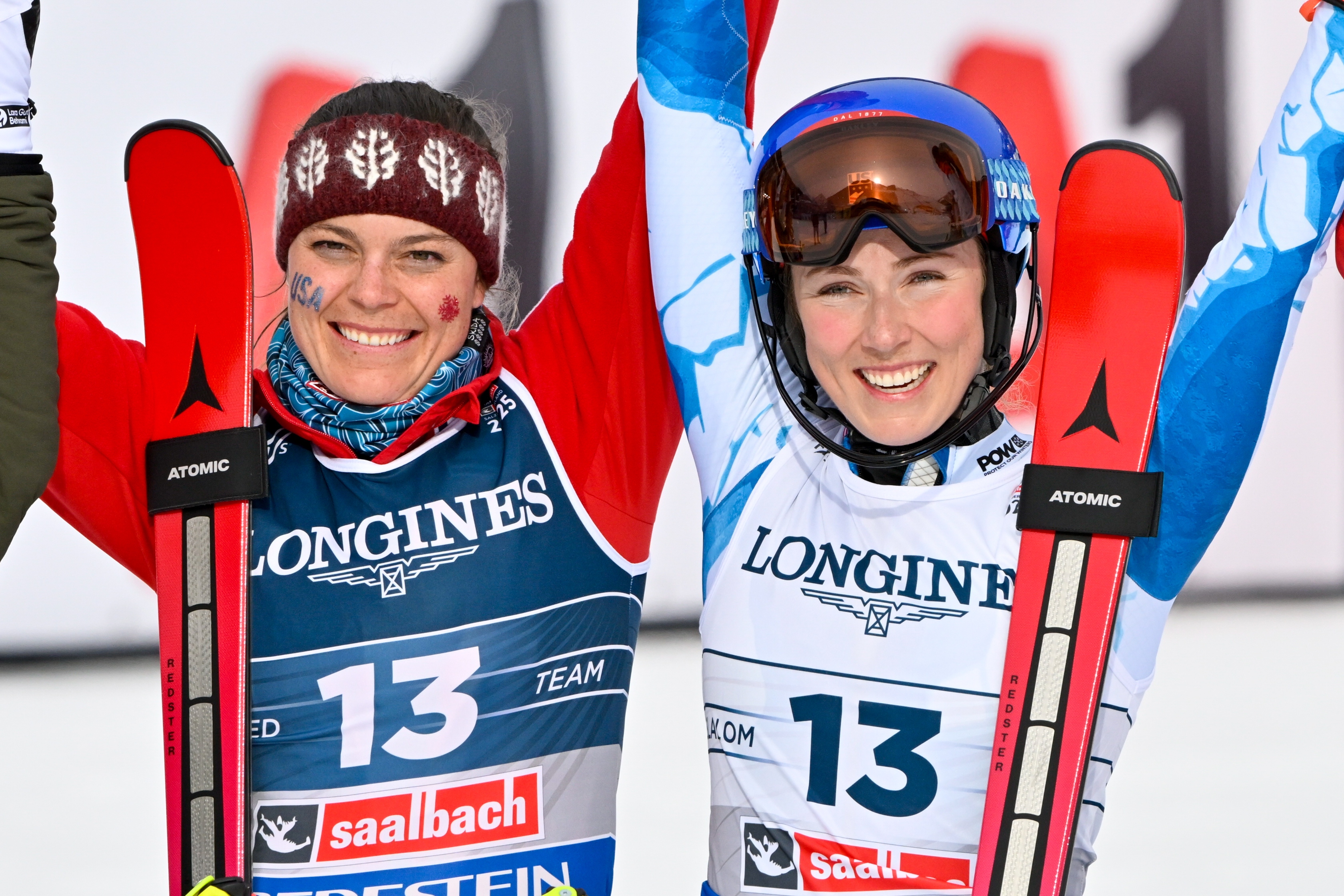 The American team combined duo of Breezy Johnson and Mikaela Shiffrin won the gold medal at the FIS Alpine World Ski Championships last year. Now, they